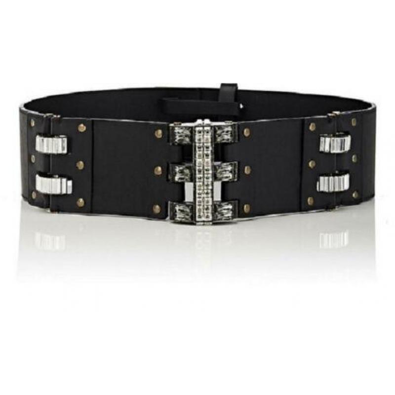Nieuwe Lanvin ceintuur met Swarovski kristallen: lees ad aub