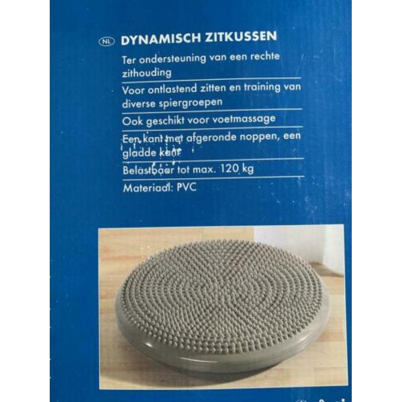 Dynamische zitkussen/voetmassage nieuw/training spiergroepen