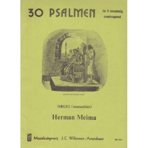 Herman Meima - 30 PSALMEN in 3 stemmig contrapunt