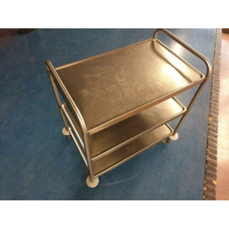 Hupfer rvs serveerwagen keuken