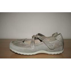 Ecco leren taupe kleur schoenen mt 37