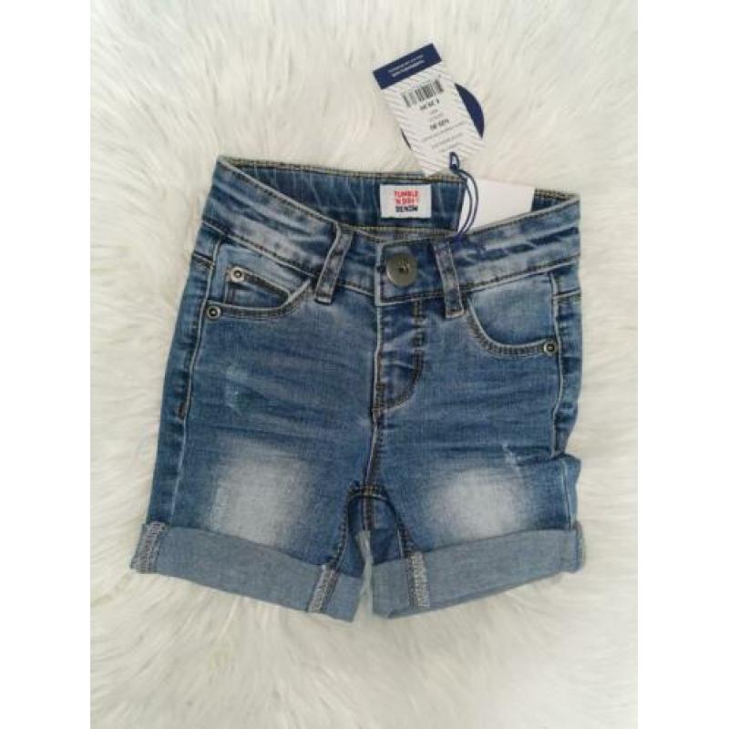 Tumble N Dry Set 4 delig Maat 80 Nieuw Tshirt Zomer Short