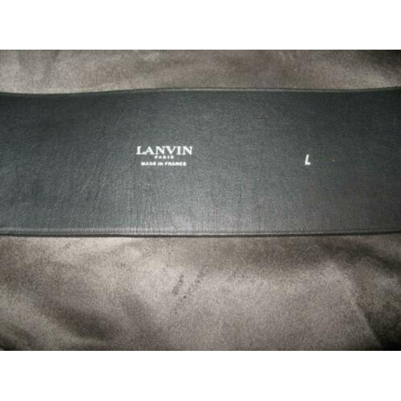 Nieuwe Lanvin ceintuur met Swarovski kristallen: lees ad aub
