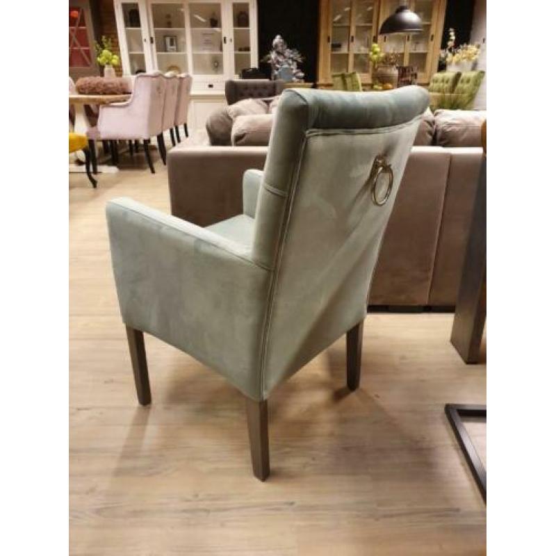 *ACTIE* 6 Stuks Landelijke Eetkamerstoelen Bianca (4)