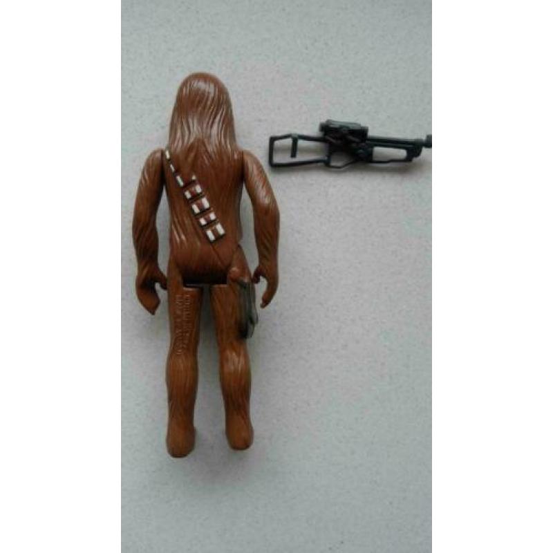 Vintage star wars Chewbacca met wapen origineel 1977