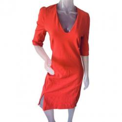 Diane von Furstenberg koraal stretch jurk - 12 / 38