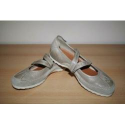 Ecco leren taupe kleur schoenen mt 37