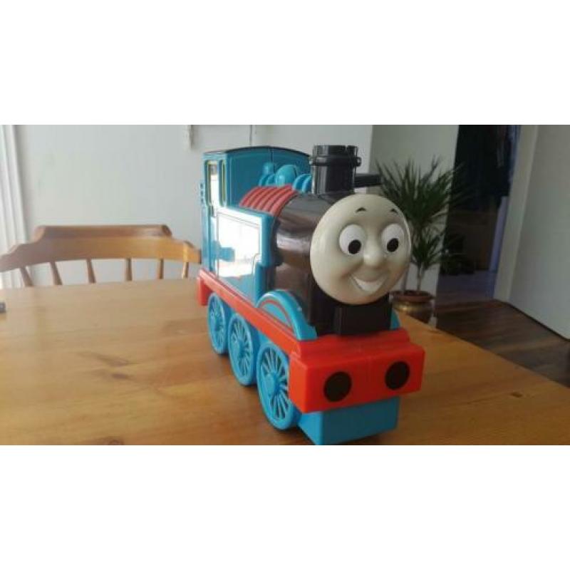 Thomas de Trein opbergbox vol met treintjes