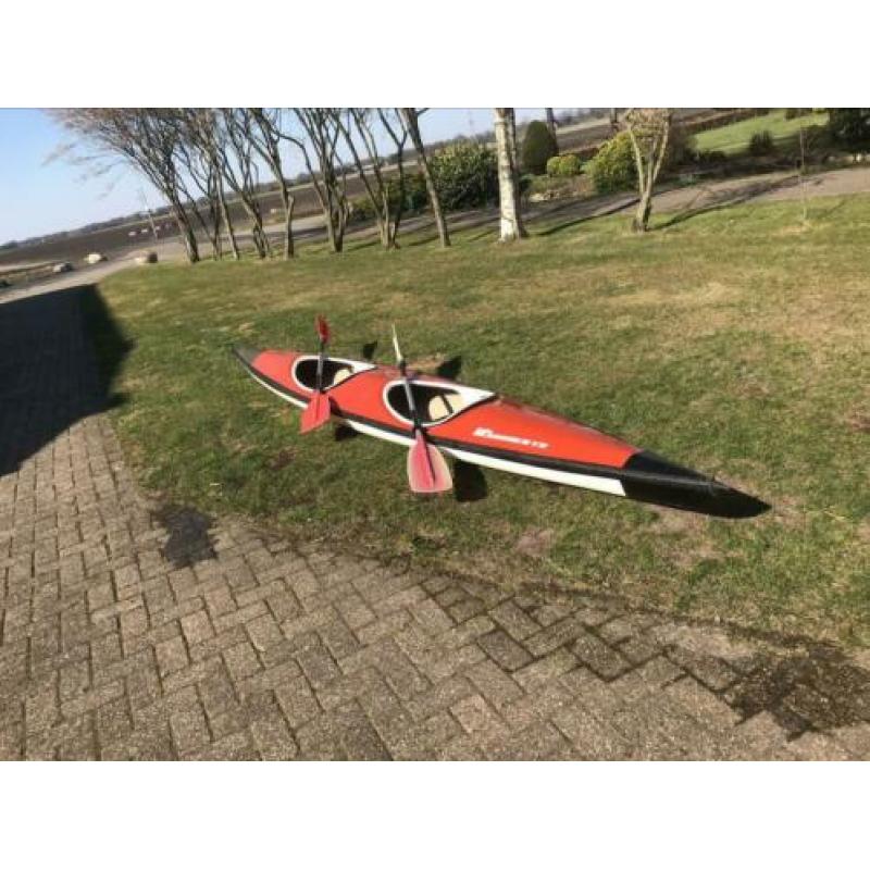 Mooie kajak, vaart goed !