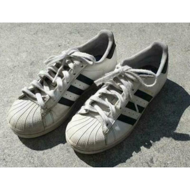 Adidas Superstar zwart, maat 37 1/3