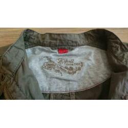 Esprit zomerjas zomer jas jack zomerjack legergroen S
