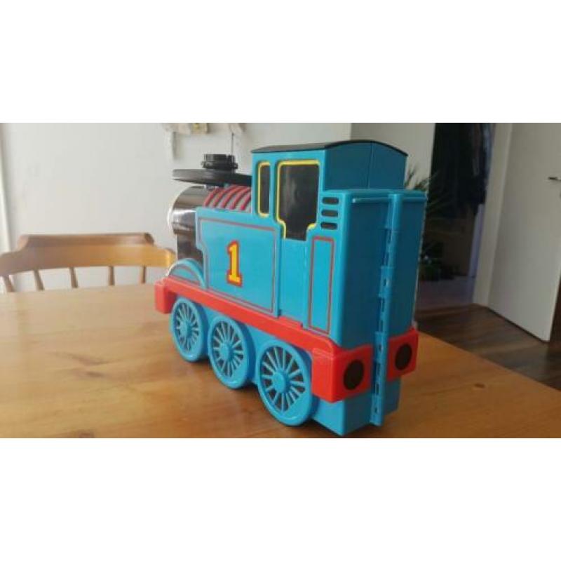 Thomas de Trein opbergbox vol met treintjes