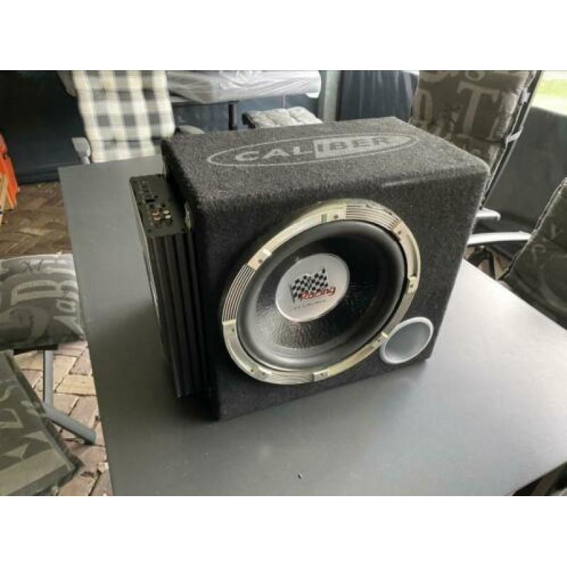Auto Subwoofer Caliber 2000W met versterker