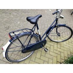 Mooie retro fiets in goede staat