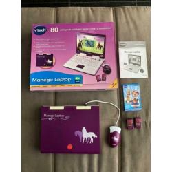 Vtech Manege laptop (compleet in doos)