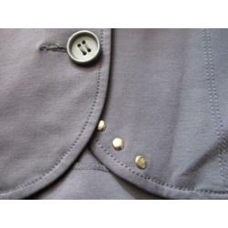 D1869 SAO PAULO mt 44 nieuw jasje bolero mauve jersey studs