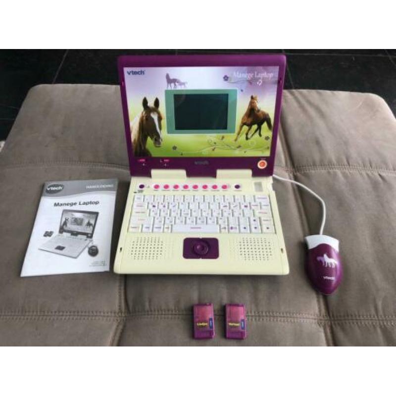 Vtech Manege laptop (compleet in doos)
