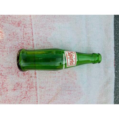 Antiek Sparks vruchtenlimonade flesje