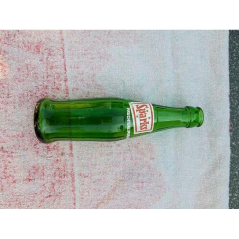 Antiek Sparks vruchtenlimonade flesje