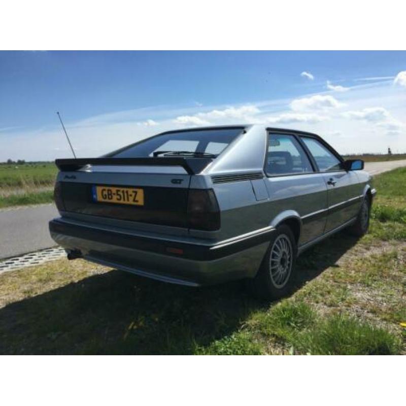 Audi Coupe GT 2.3 5 cilinder 1-2-1986 zeer mooi exemplaar