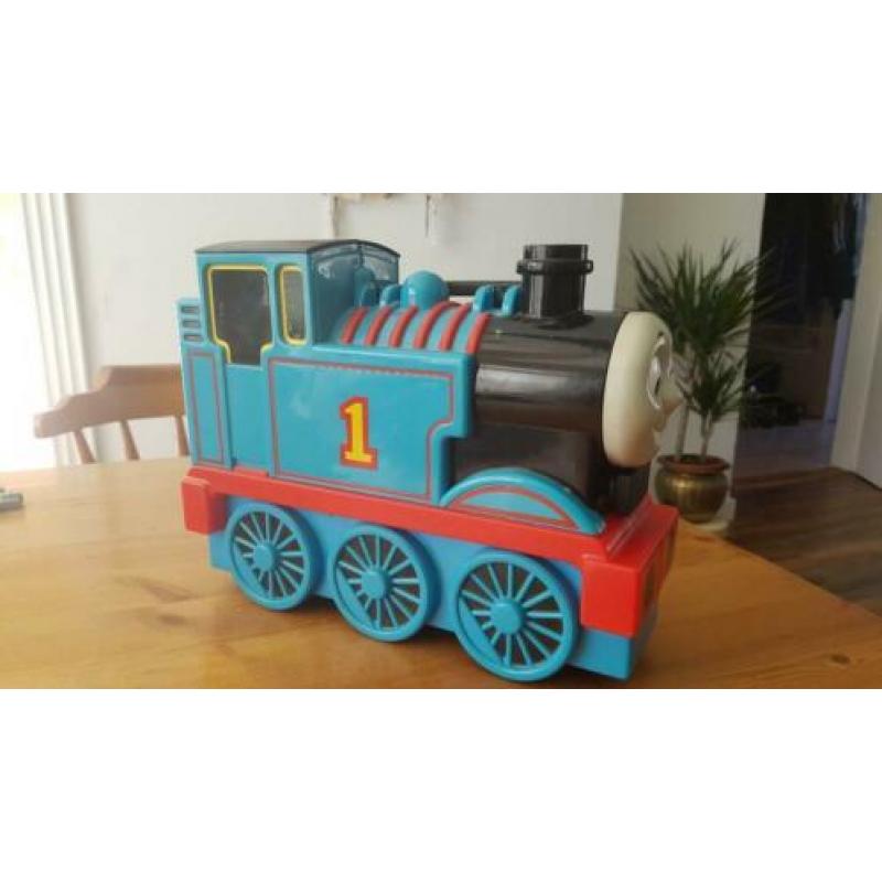 Thomas de Trein opbergbox vol met treintjes