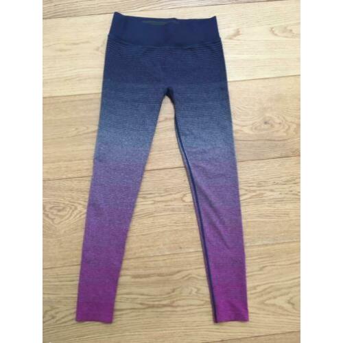 Brooks Running Dames Hardloop Legging Maat M - paars/blauw