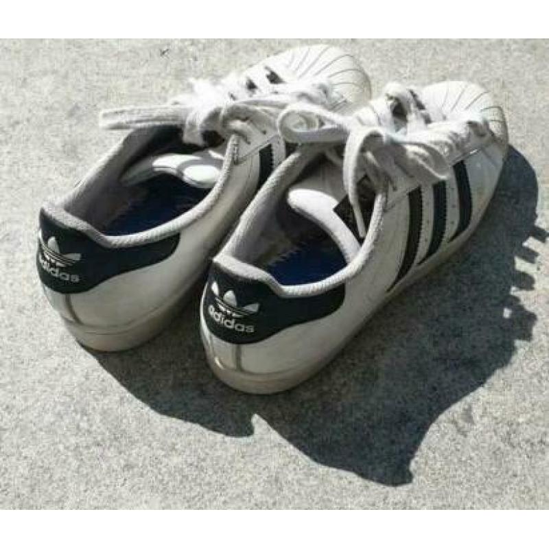 Adidas Superstar zwart, maat 37 1/3