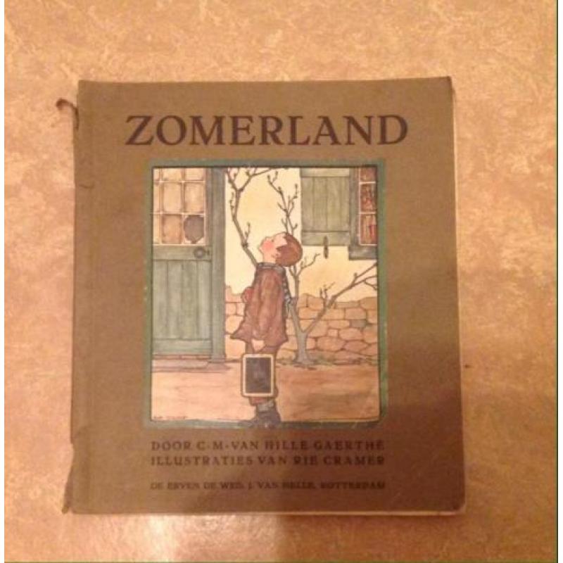 Kinderboek Zomerland jaren 30