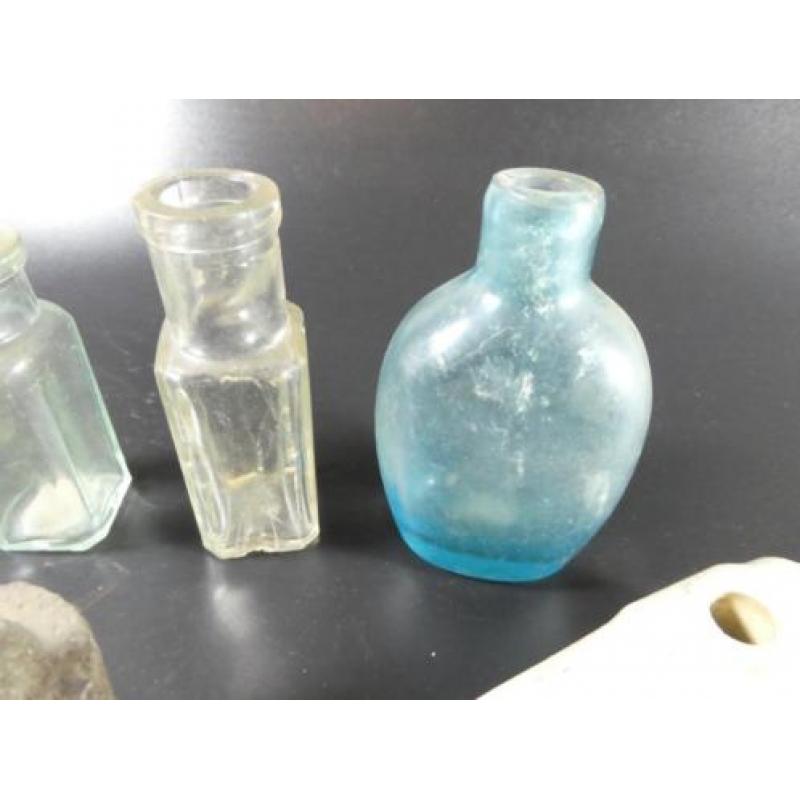 bodemvondst groot lot glas aardewerk brons romeins ed mp04