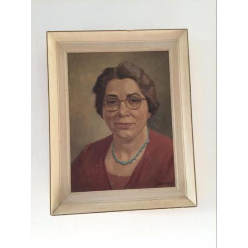 Jan Vreeland schilderij onbekend echtpaar