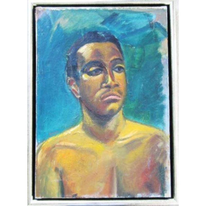 ==portret van een neger==Frederick Serger 1889-1965===USA==