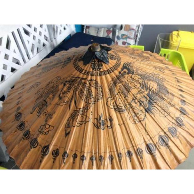 Antieke parasols 2stuks