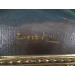 Evert Moll - olieverf op doek - groot schilderij