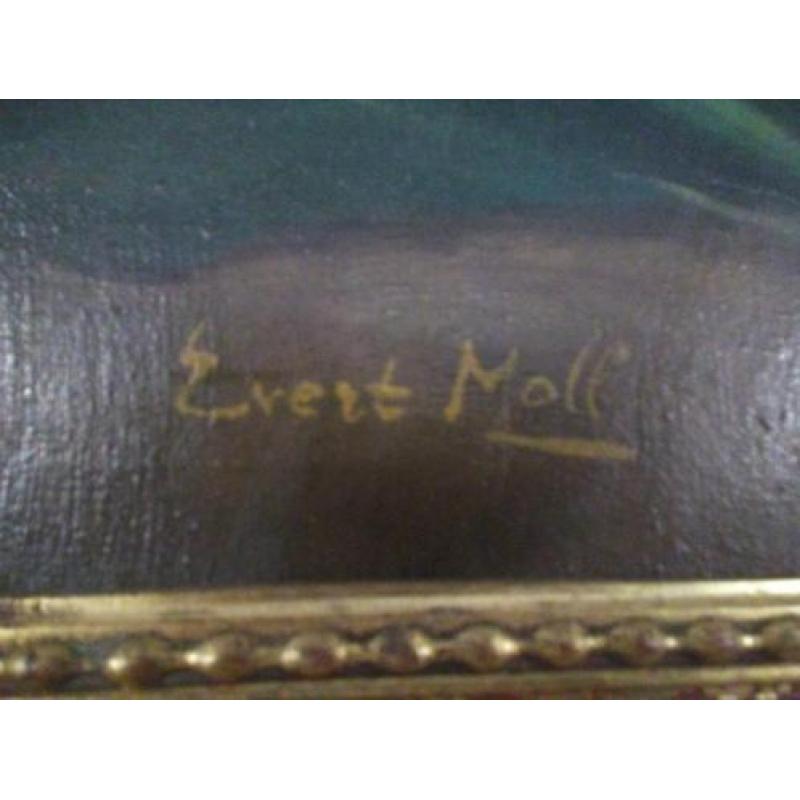 Evert Moll - olieverf op doek - groot schilderij