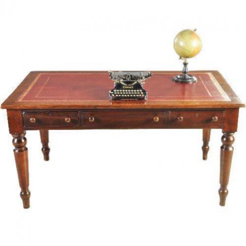 Antieke bureaus / Schrijftafel ca. 1875 Engels met goud g...