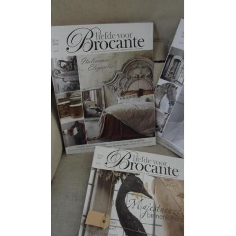 tijdschrift magazine liefde brocante 3x