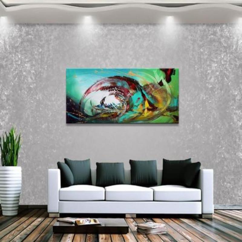" Rumors of Chaos " Acrylschilderij van Gia Hung