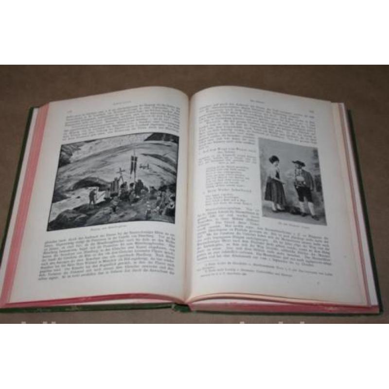 Bundeling Deutschen und Õstereichischen Alpenvereins 1900 !!