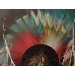 " The Deep " Prachtig Acrylschilderij van illias