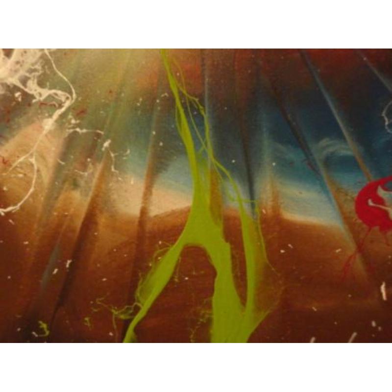 " The Deep " Prachtig Acrylschilderij van illias
