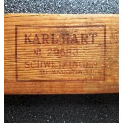 Sigarenplankje en sigarenmal Van Karl Hart