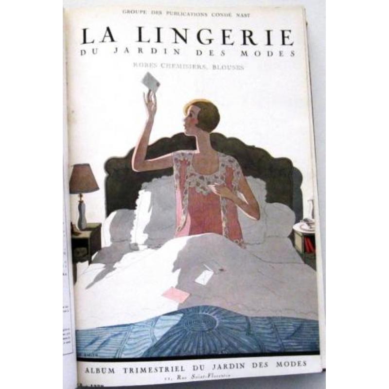 Le Jardin des Modes 1929 (jaargang) Mode extra nr. Lingerie