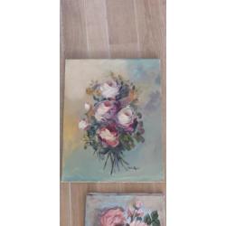 6x schilderij klassiek in 1 koop