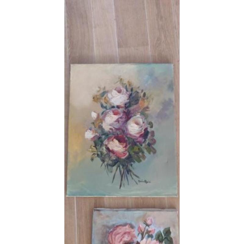 6x schilderij klassiek in 1 koop