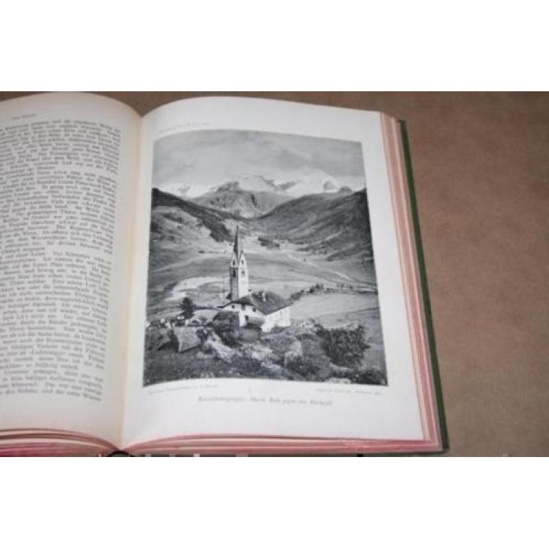 Bundeling Deutschen und Õstereichischen Alpenvereins 1900 !!