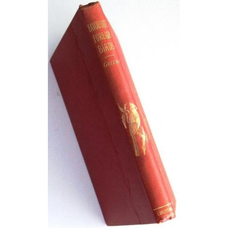 Favourite Foreign Birds for Cages & Aviaries HC WT Greene