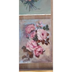6x schilderij klassiek in 1 koop