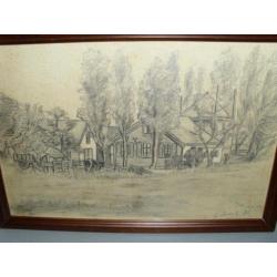 Potlood Tekening. 1936