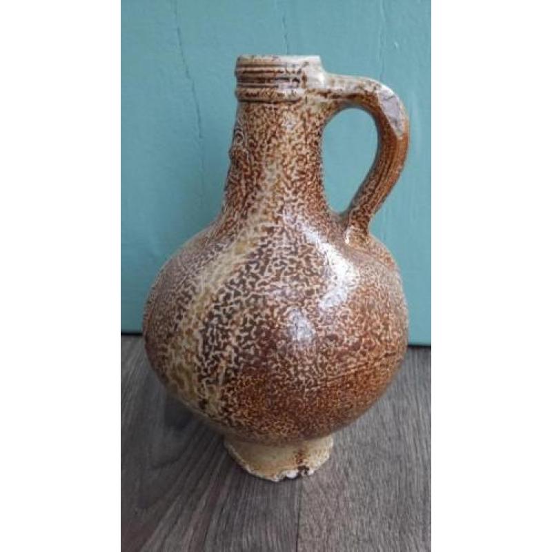 bodemvondst baardman baardmankruik gerestaureerd 22 cm