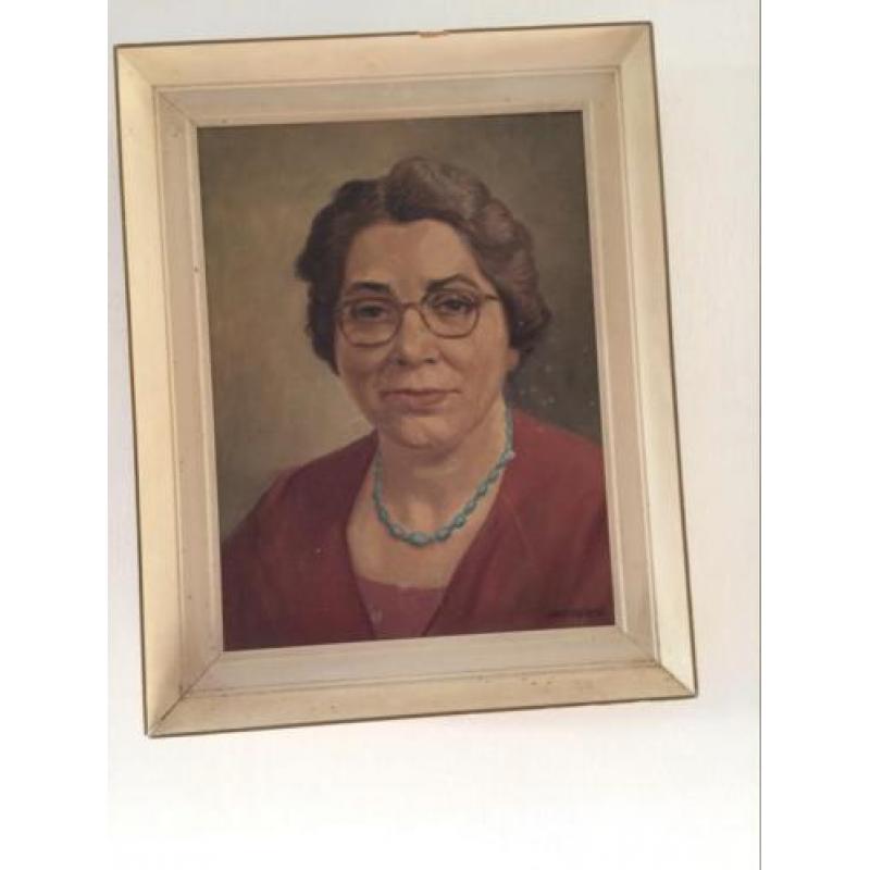 Jan Vreeland schilderij onbekend echtpaar